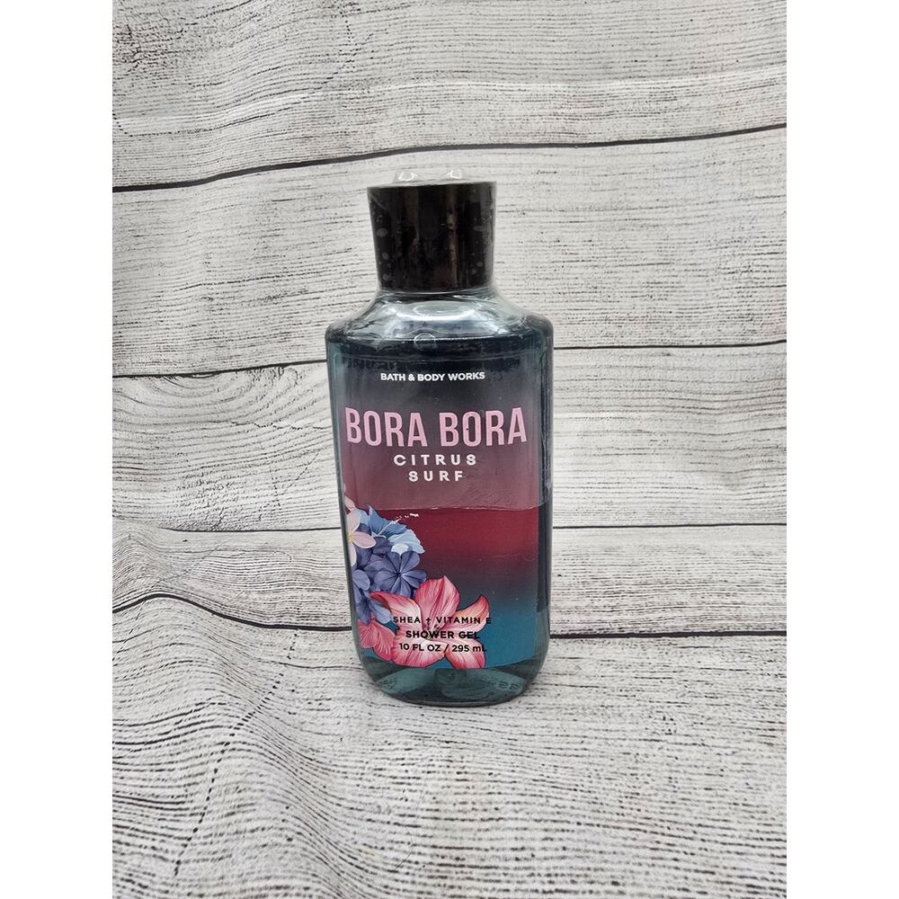 Bath & Body Works BORA BORA CITRUS SURF Shea, Vit E Shower Gel 10 oz